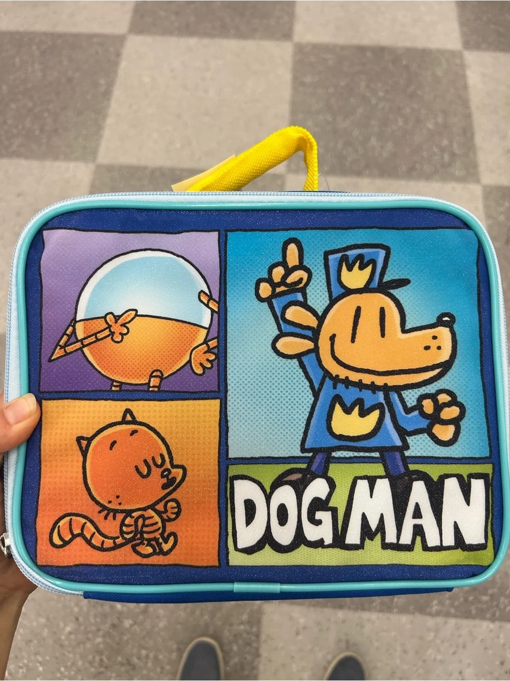 Dog Man Character Lunchbox